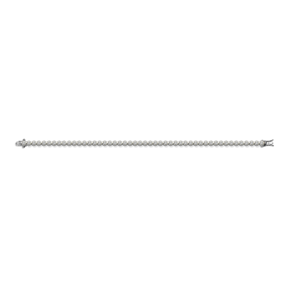 Gisser Jewels Tennis Bracelet Silver with Zirconia Stones