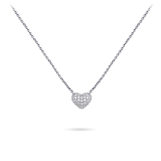 Mini Sparkling Heart Necklace