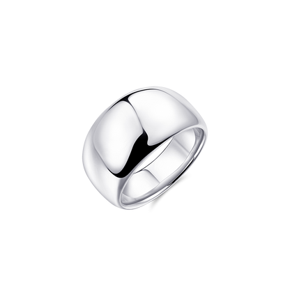 Gisser Jewels Silver Rhodium Plated Take The Stage Ring